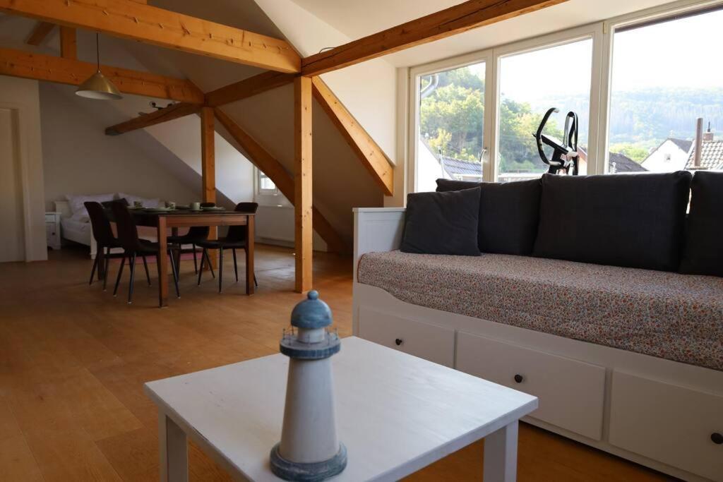 Ferienwohnung Heimbach Burgblick Buitenkant foto